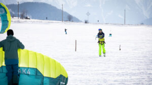 Foilkite wird gestartet