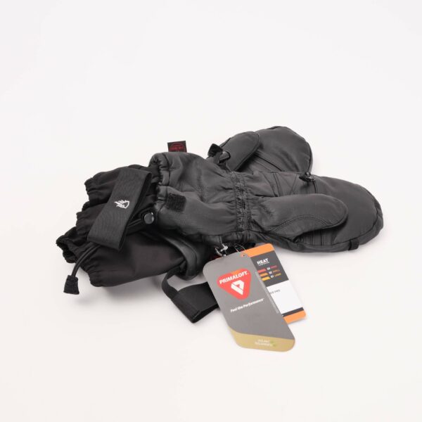Shell Full Leather Pro Handschuhe von The Heat Company - mit Schild: Ziegenleder mit Primaloft - perfekt zum Snowkiten