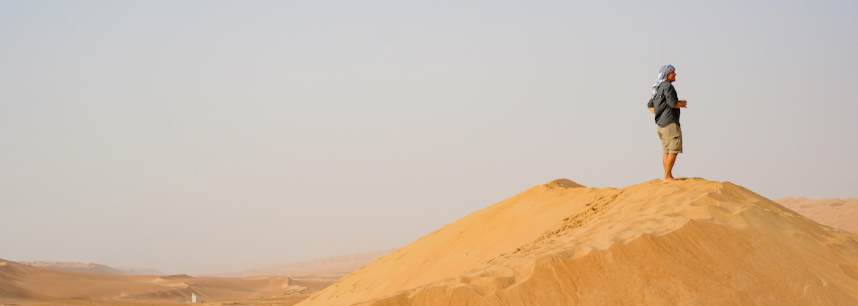 Olsen in der Wüste